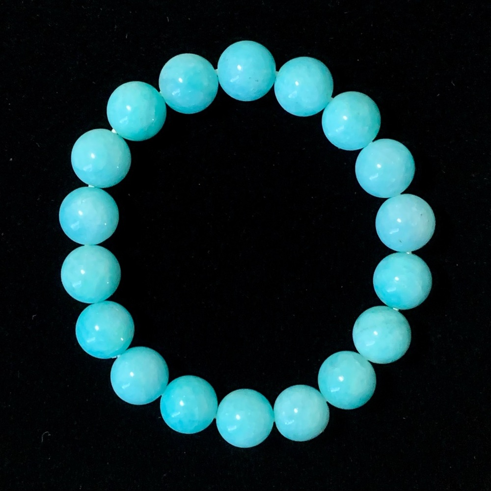 Natural Amazonite Gemstone Bracelet